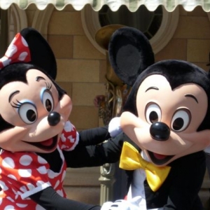 mickey and minnie!