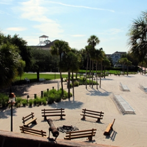 Campfire-Movie Area at the Beach Club