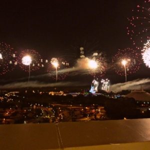 Magic Kingdom New Years Eve Fireworks