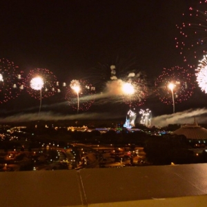 Magic Kingdom New Years Eve Fireworks