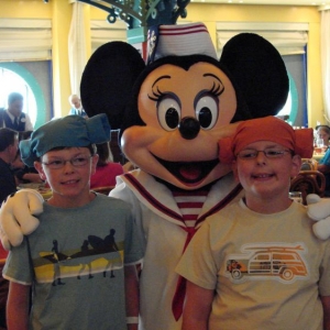 Andrew, Minnie and Shane