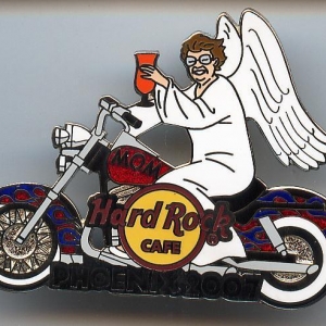 Mom's Wing Hard Rock Cafe Pin,