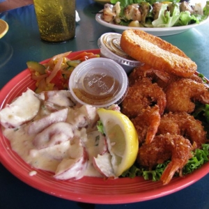 grills coconut shrimp