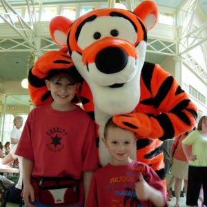 Josef, Christian and Tigger