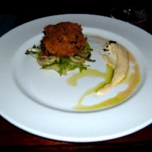 Sake Laced Crab Cake