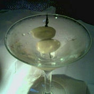 Dirty Grey Goose Martini