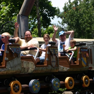 Flying Unicorn in IOA