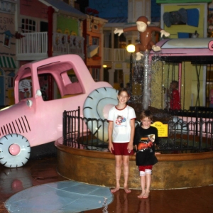 Curious George play area in USF