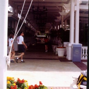 Welcome area