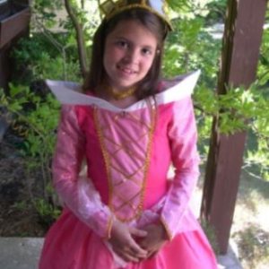 DD in her new Dress for WDW