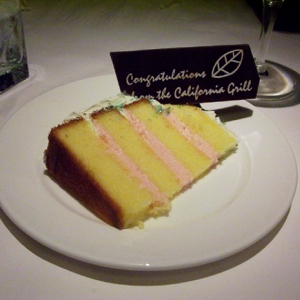 Our wedding cake