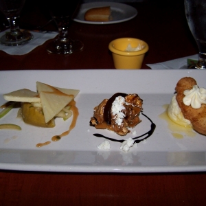 Cheese plate at Le Cellier