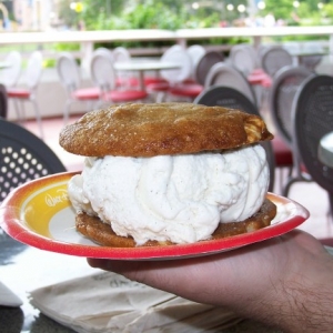 Main Street Bakery Ice cream cookie sandwich
