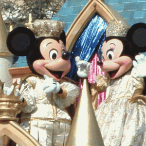 Disneyland Mickey and Minnie