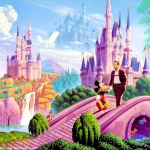 Walt Disney and mickey Mouse