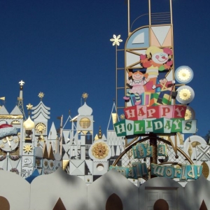Disneyland at Christmas
