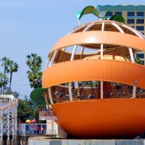 Orange Swing Ride