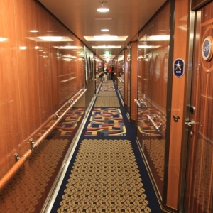Media 'Hallway - Concierege Level' in category 'Disney Dream Staterooms'