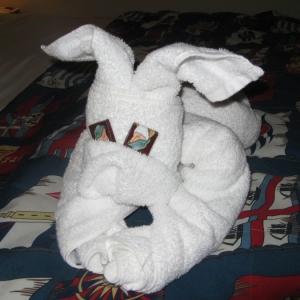 "sleepy eyed" bunny