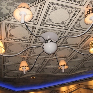 Cool chandelier at Animator's