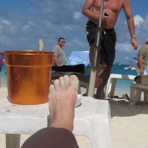 view from my beach chair