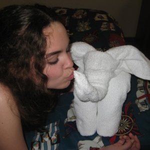 Elephant towel love!