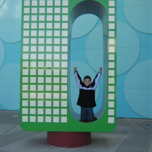 Outside Pop Century Lobby