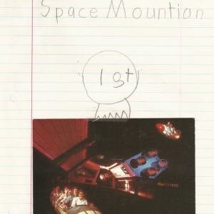 Apparently I loved Space Mountain the Best!
