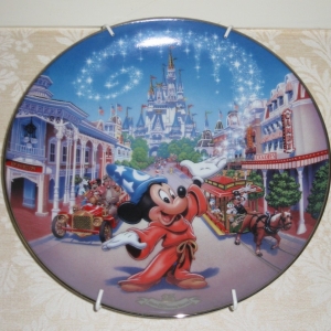 WDW 25th Anniversary Plate