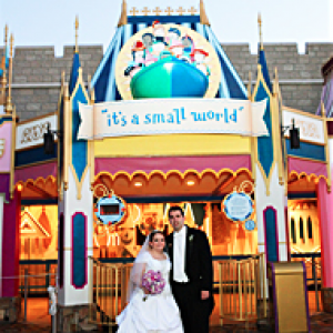 disney photos of wedding