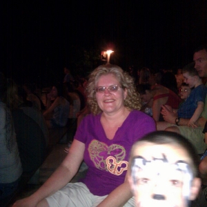 Fantasmic with my buddy Anthony