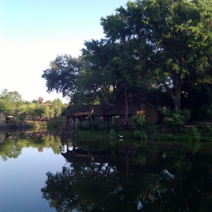 Tom Sawyers Island at dawn