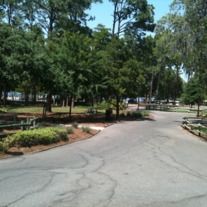 Fort Wilderness Pioneer Hall area