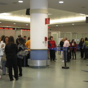 customs queue