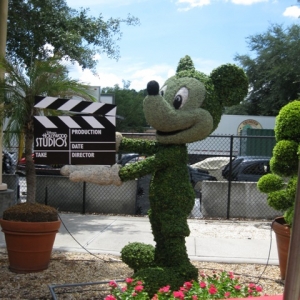 Mickey Topiary