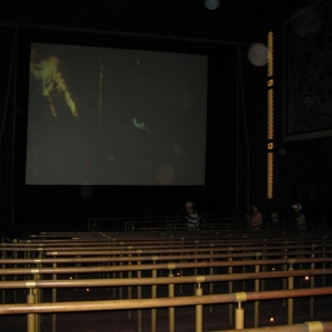 Waiting area inside Great Movie Ride