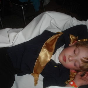 Head Server made a bed!