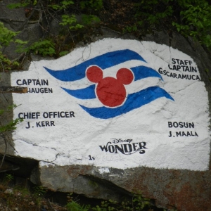 Ship registry Wonder at Skagway