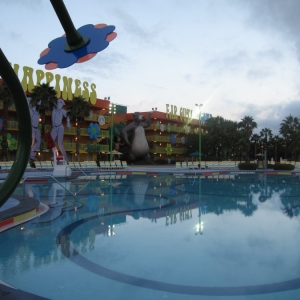 Pop Century Hippy Dippy Pool, 13-Sep-2009