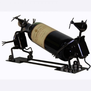 Cool Mice-Stealing-Champagne Wine Rack