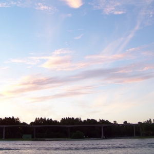 Sunset from the dock