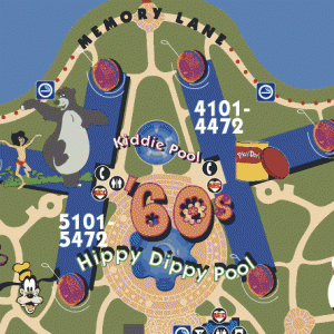 Pop Century - 60's map