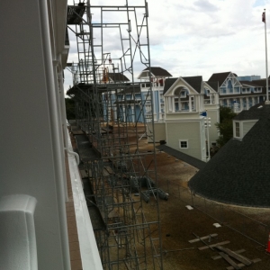 View of Construction at YC