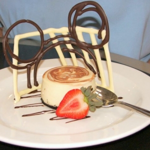 Kahlua cappuccino cheesecake