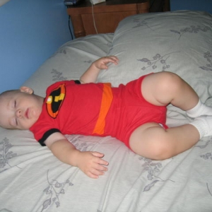 Joey sleeping