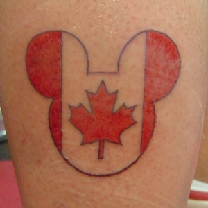 Mickey CDN Flag TAT