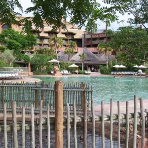 Animal Kingdom Lodge pool May 2005