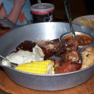 Lunch Skillet at Whispering Canyon Cafe