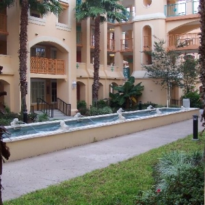 Fountain View from our room in the Casitas