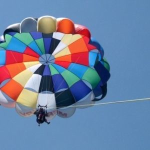 parasailing